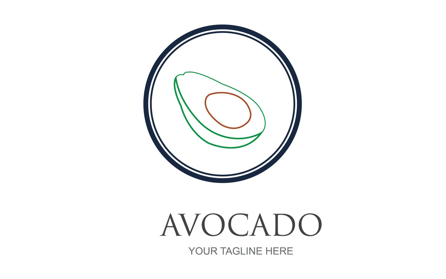 Kit Graphique #389395 Avocado Designe Divers Modles Web - Logo template Preview