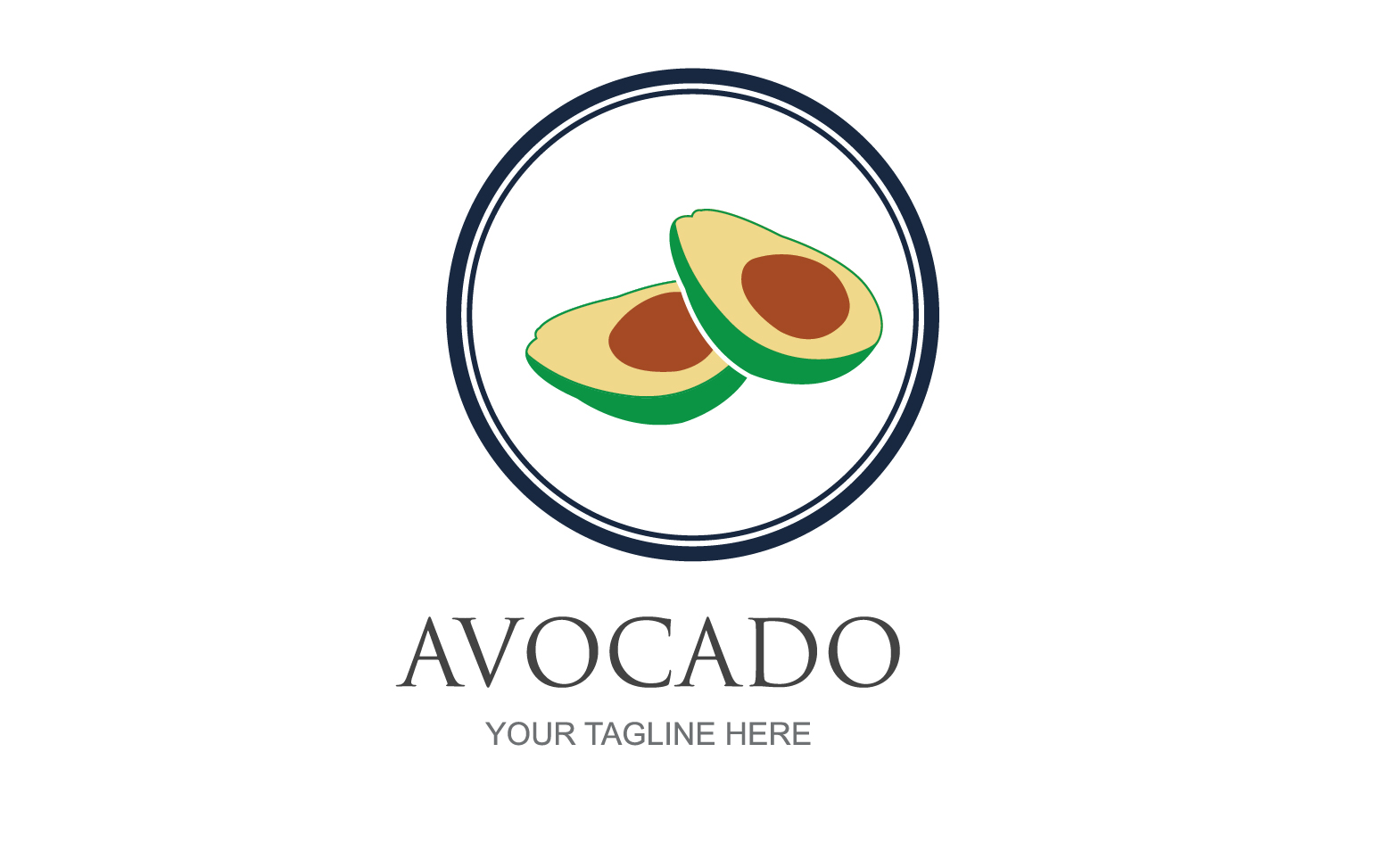 Kit Graphique #389396 Avocado Designe Divers Modles Web - Logo template Preview