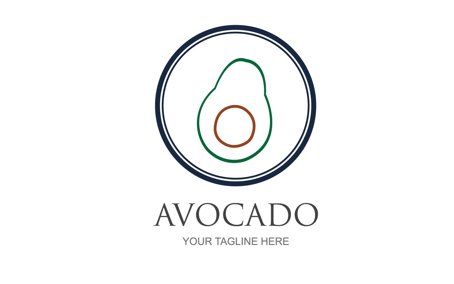 Kit Graphique #389397 Avocado Designe Divers Modles Web - Logo template Preview