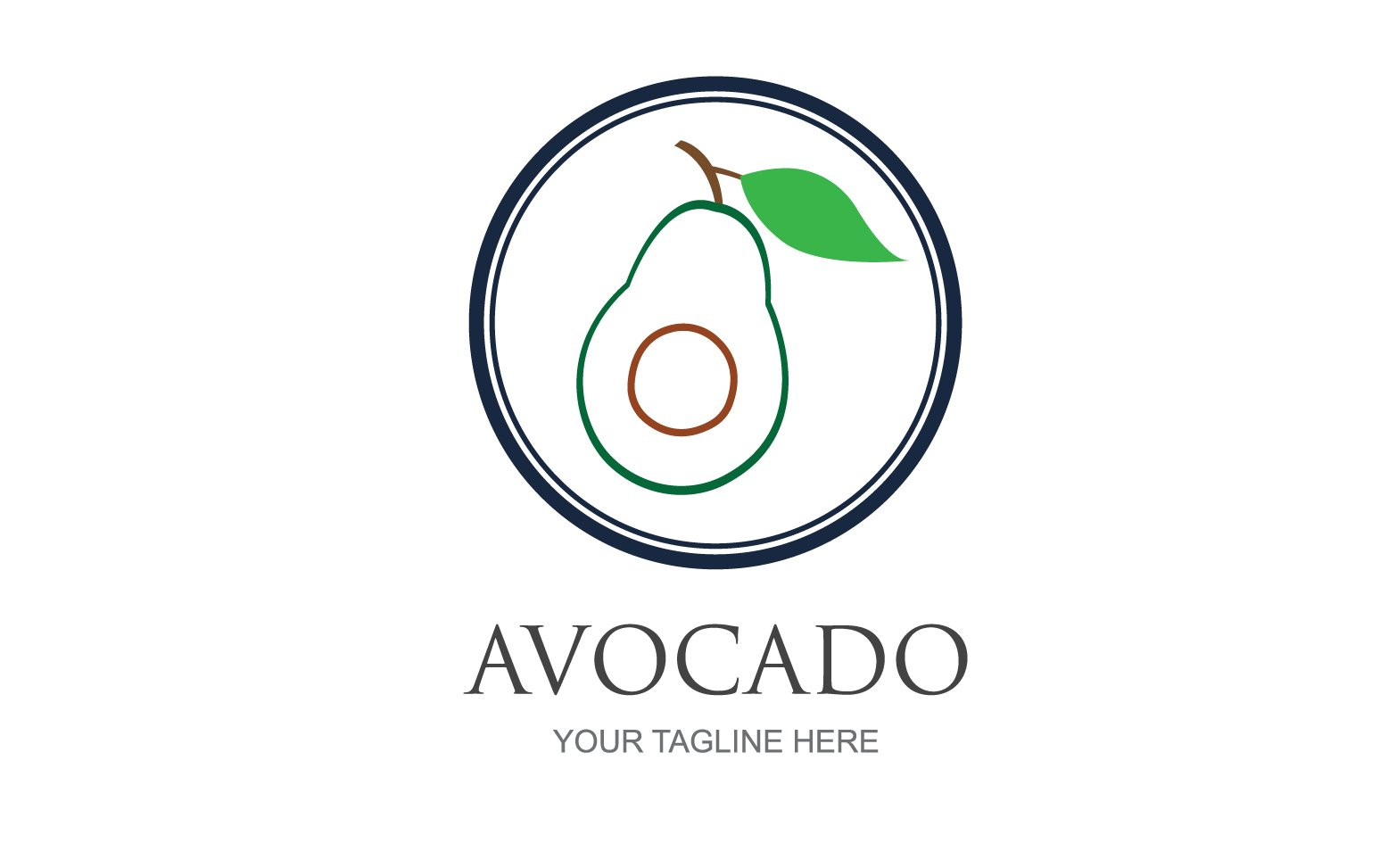 Kit Graphique #389399 Avocado Designe Divers Modles Web - Logo template Preview
