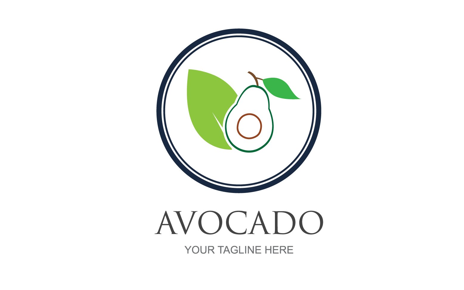 Kit Graphique #389405 Avocado Designe Divers Modles Web - Logo template Preview