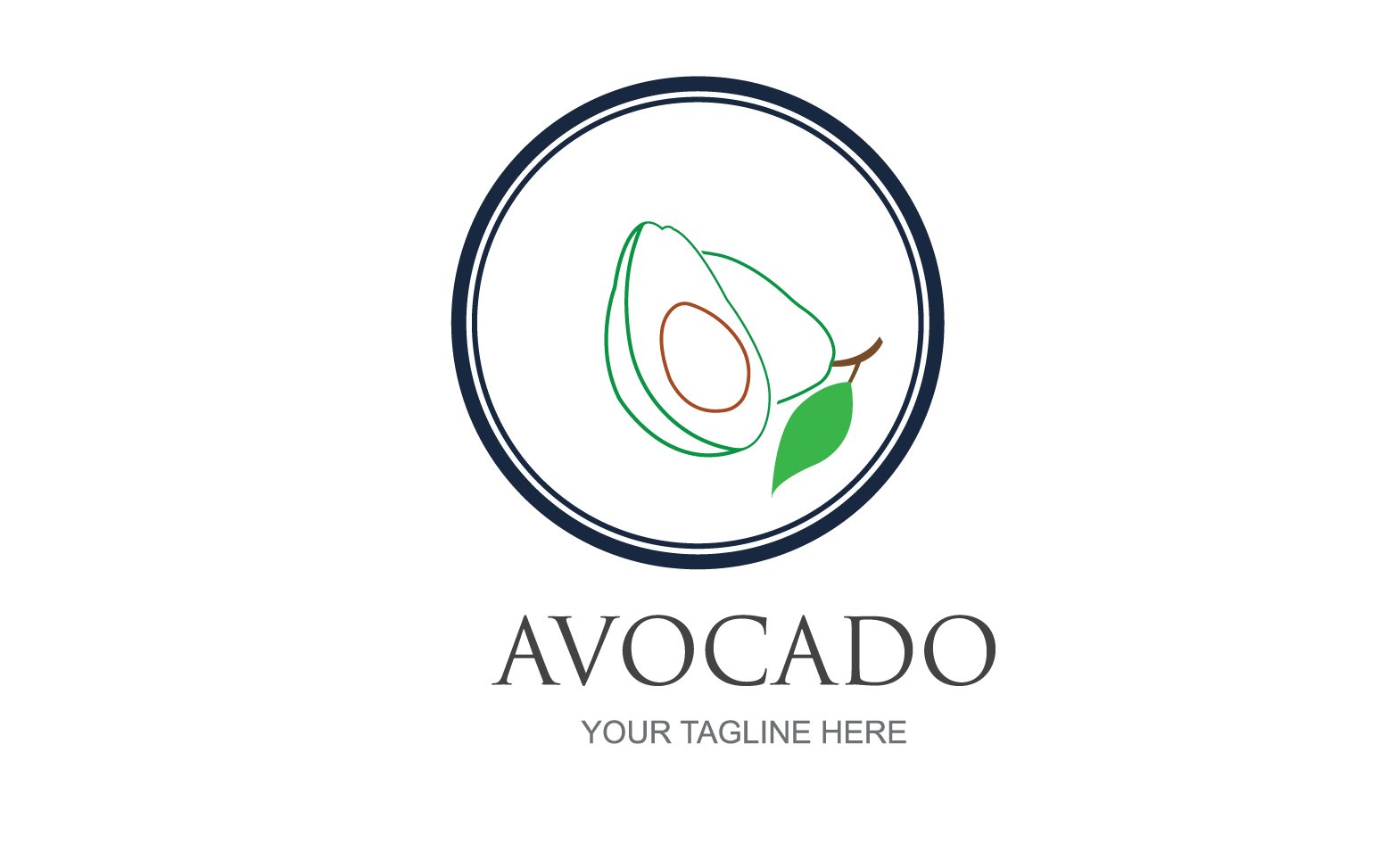 Kit Graphique #389406 Avocado Designe Divers Modles Web - Logo template Preview