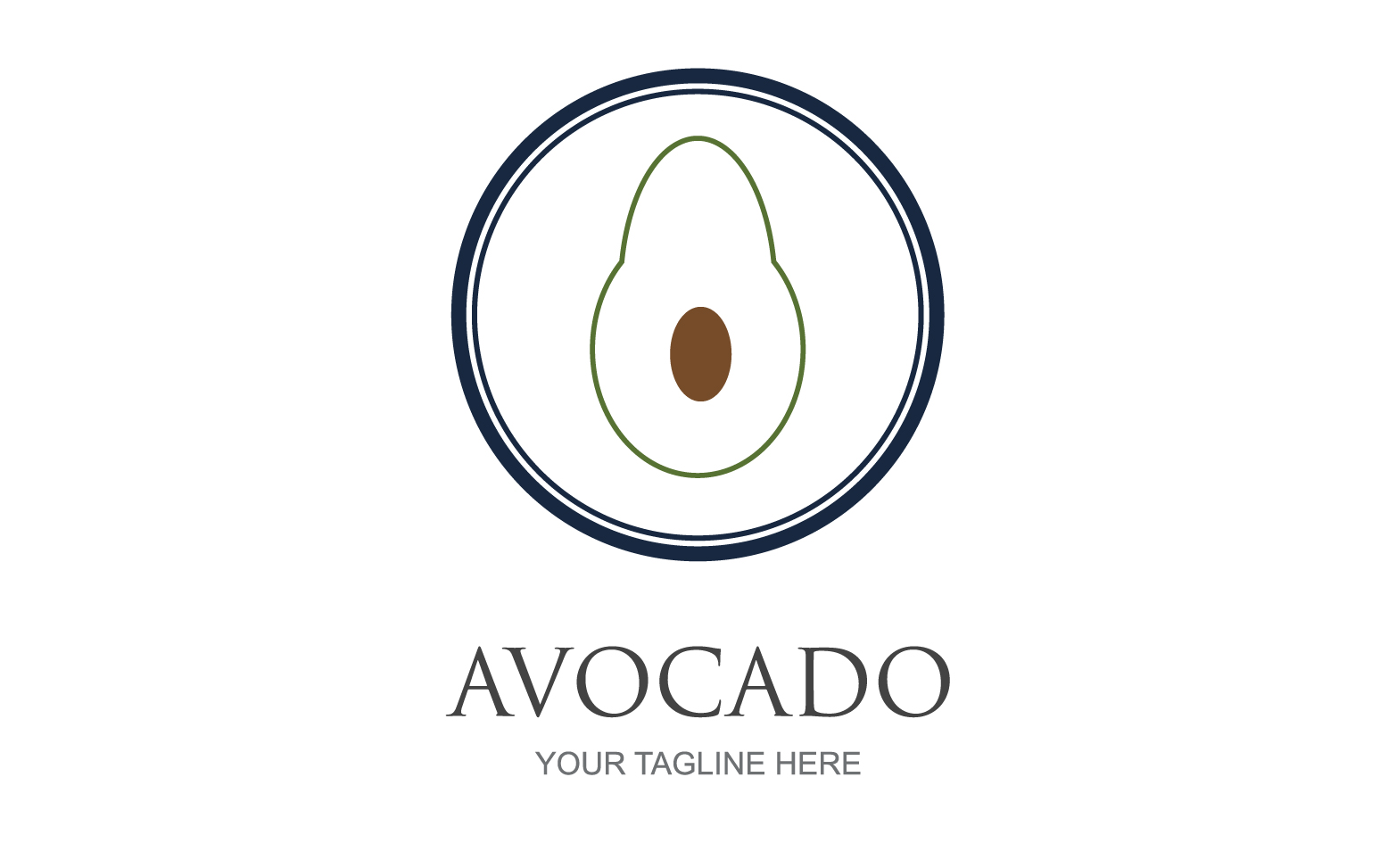 Kit Graphique #389415 Avocado Designe Divers Modles Web - Logo template Preview