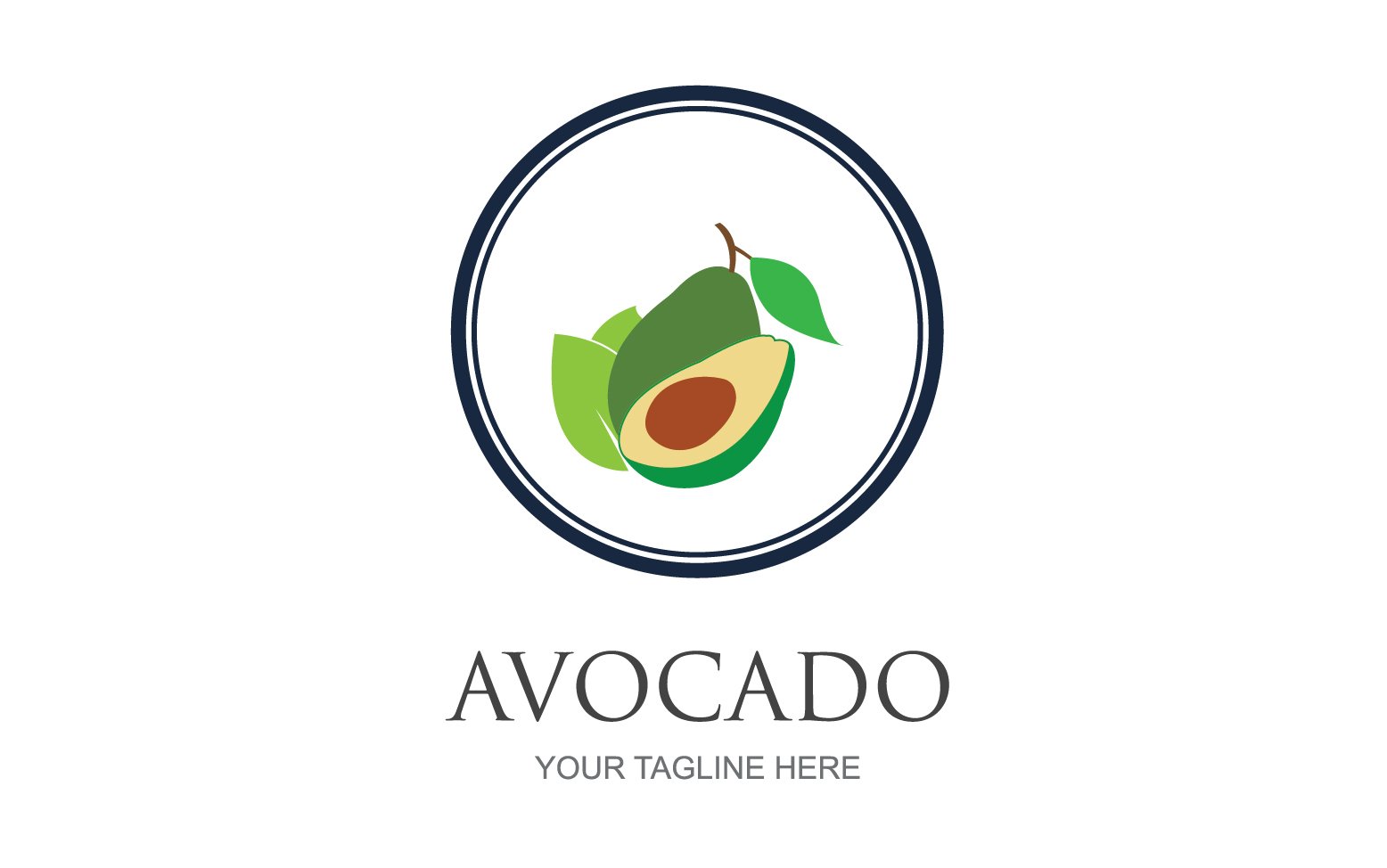 Kit Graphique #389422 Avocado Designe Divers Modles Web - Logo template Preview