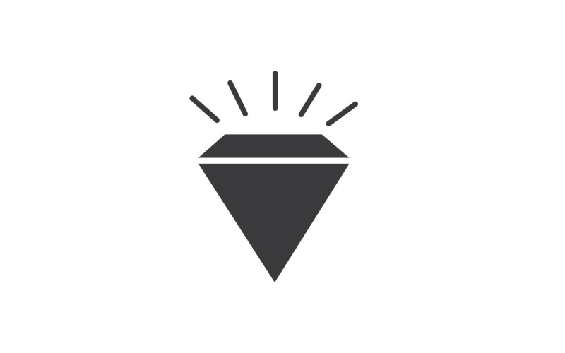 Diamond logo vector element version v12 Logo Template