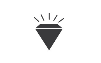 Diamond logo vector element version v12