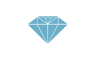 Diamond logo vector element version v1