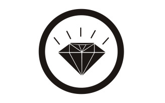 Diamond logo vector element version v21