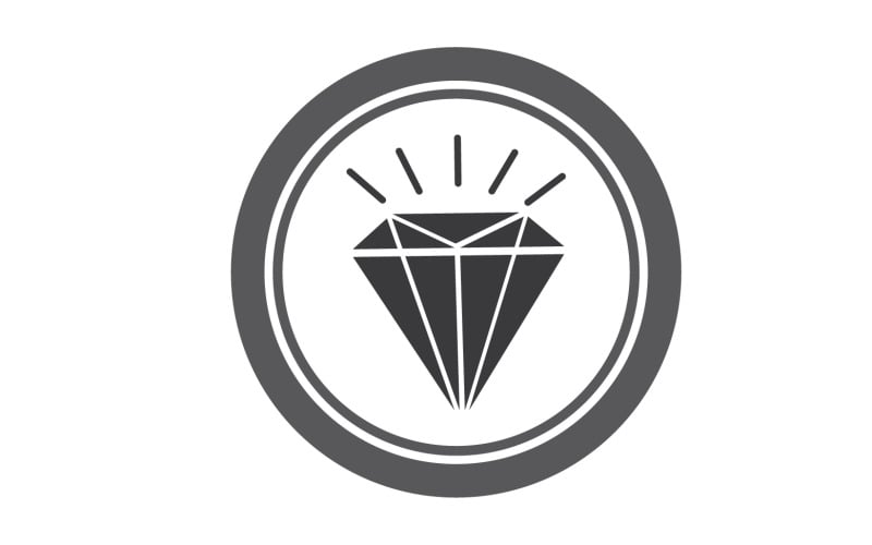 Diamond logo vector element version v32 Logo Template