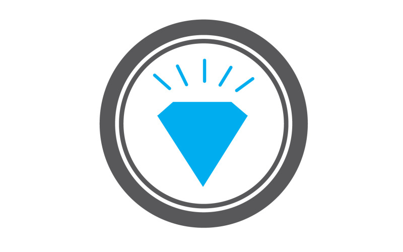 Diamond logo vector element version v43 Logo Template