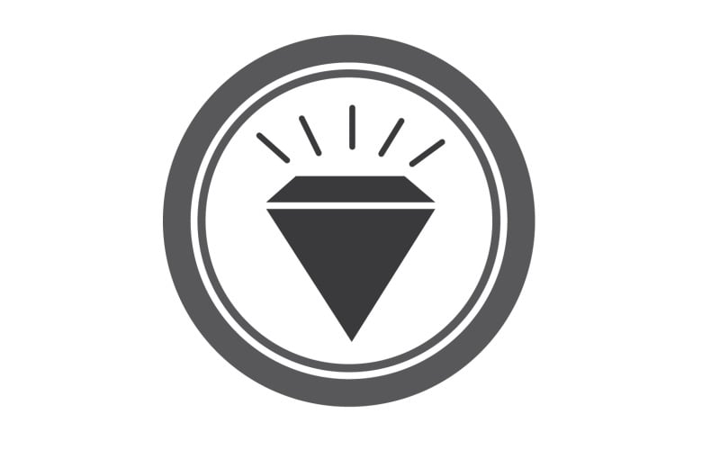 Diamond logo vector element version v44 Logo Template