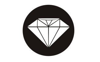 Diamond logo vector element version v46