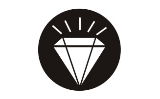 Diamond logo vector element version v49
