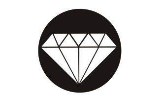 Diamond logo vector element version v50