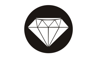 Diamond logo vector element version v51