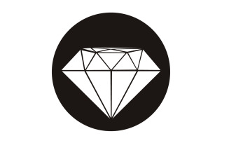Diamond logo vector element version v52