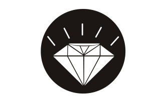 Diamond logo vector element version v53