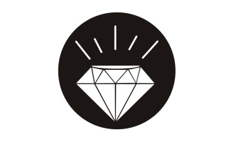 Diamond logo vector element version v55