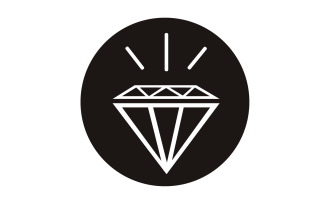 Diamond logo vector element version v58
