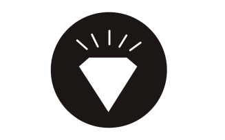 Diamond logo vector element version v59