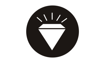 Diamond logo vector element version v60