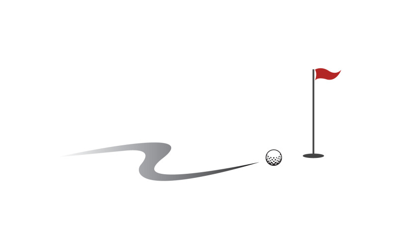 Golf logo sport vector version v15 Logo Template