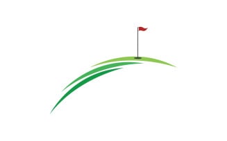 Golf logo sport vector version v2