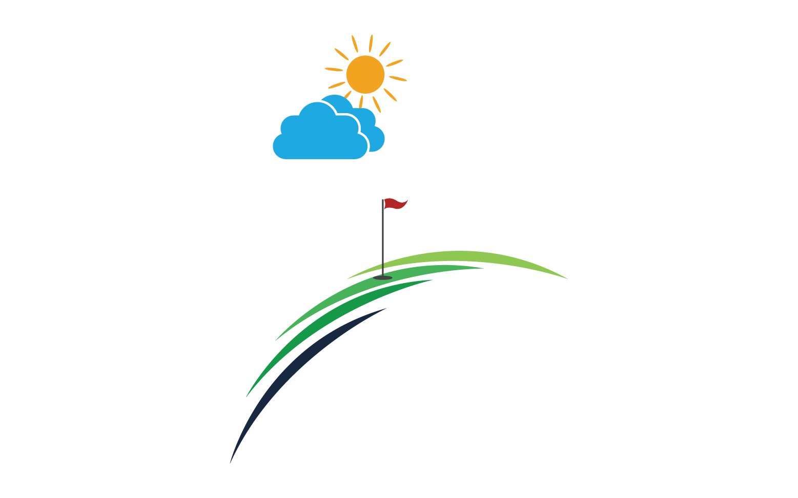 Template #390001 Golf Symbol Webdesign Template - Logo template Preview