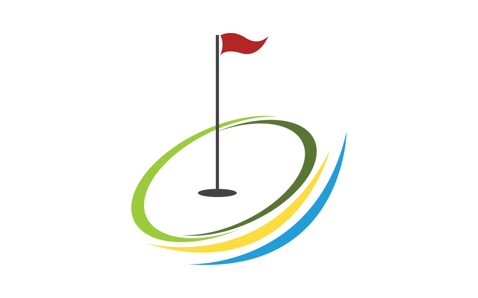 Template #390012 Golf Symbol Webdesign Template - Logo template Preview