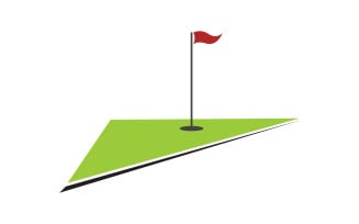 Golf logo sport vector version v46