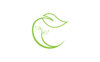 Leaf green ecology tree element icon version v3
