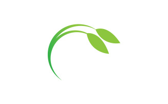 Leaf green ecology tree element icon version v51