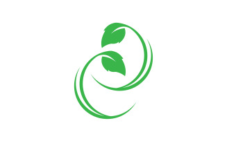 Leaf green ecology tree element icon version v56