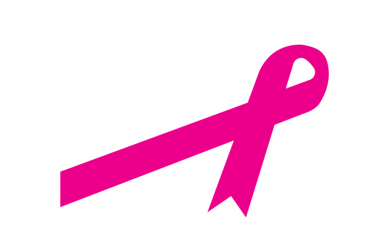 Ribbon pink icon logo element version v35 Logo Template