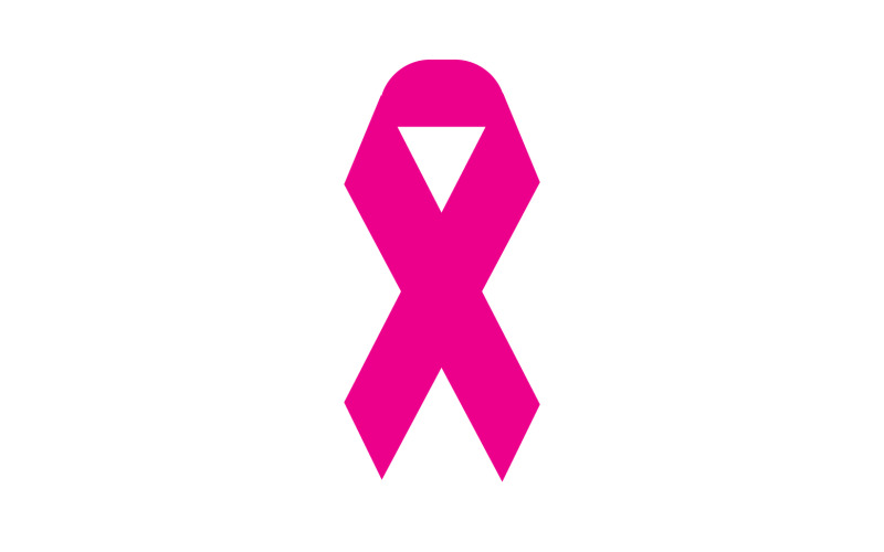 Ribbon pink icon logo element version v39 Logo Template