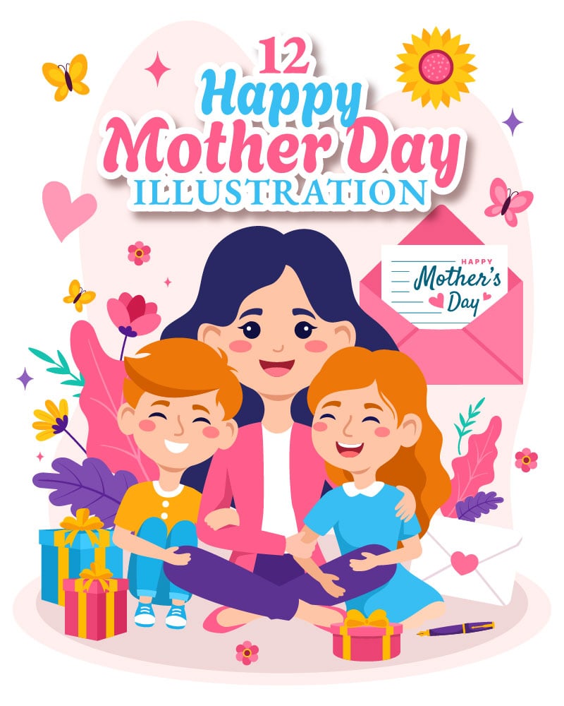 Template #390380 Mother Day Webdesign Template - Logo template Preview
