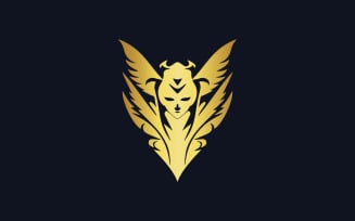 Angel Logo Design Template