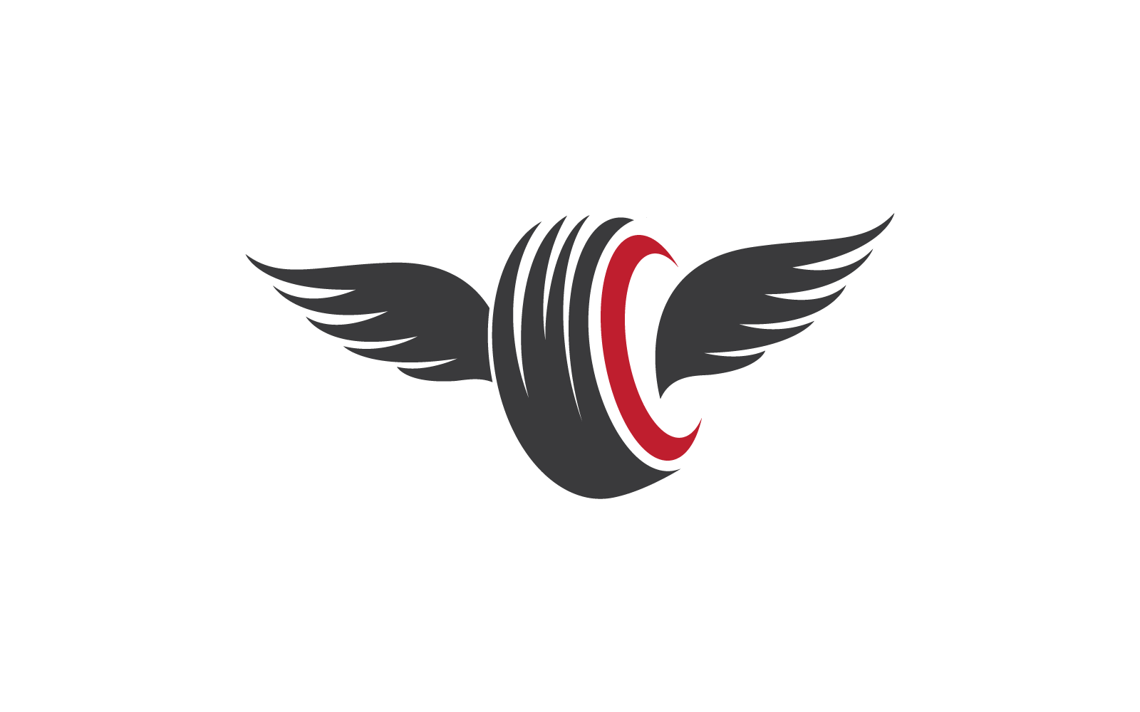 Modèle de logo vectoriel d&amp;#39;illustration de pneus et d&amp;#39;ailes