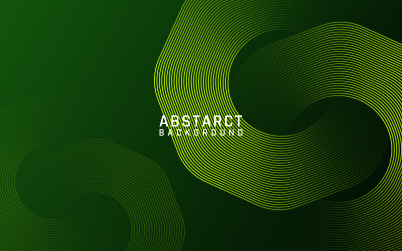 Abstract Green Technology line background Background