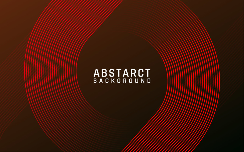 Abstract Red Technology line background Background