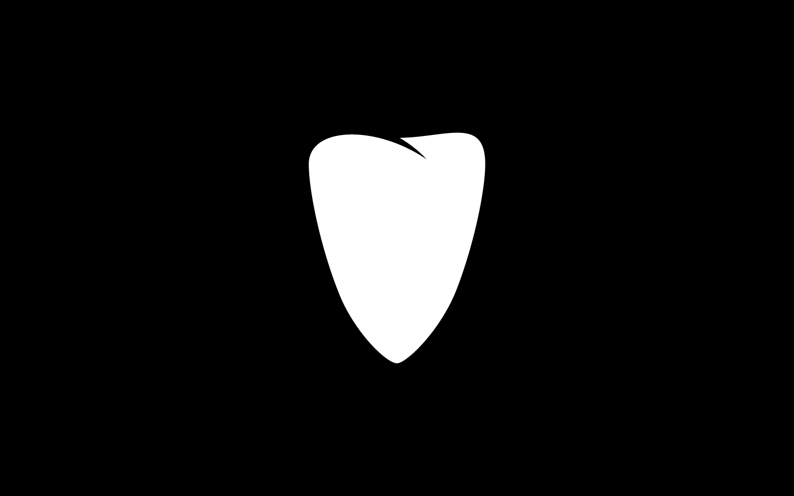 Dental logo template illustration flat design