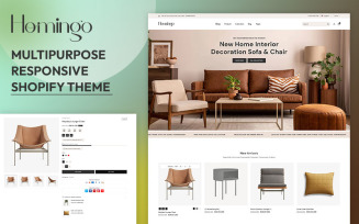Homingo - Modern Furniture & Home Interior Decor Multipurpose Shopify 2.0 Responsive Theme
