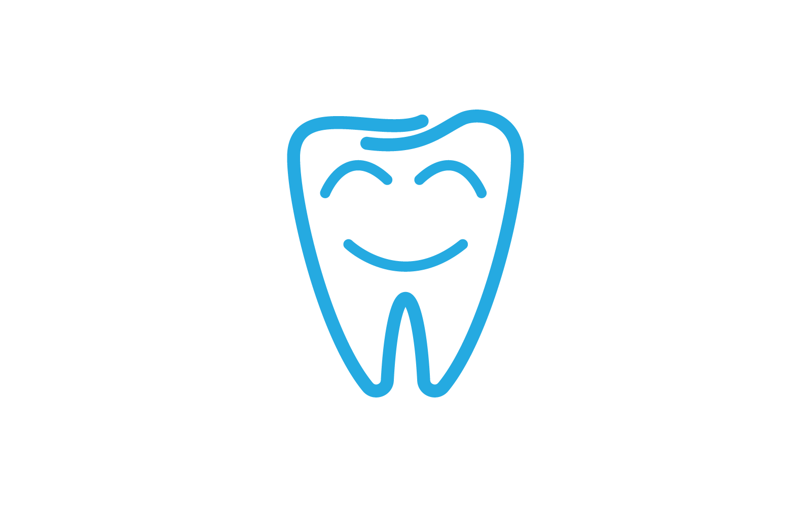 Modèle vectoriel d&amp;#39;illustration de logo dentaire