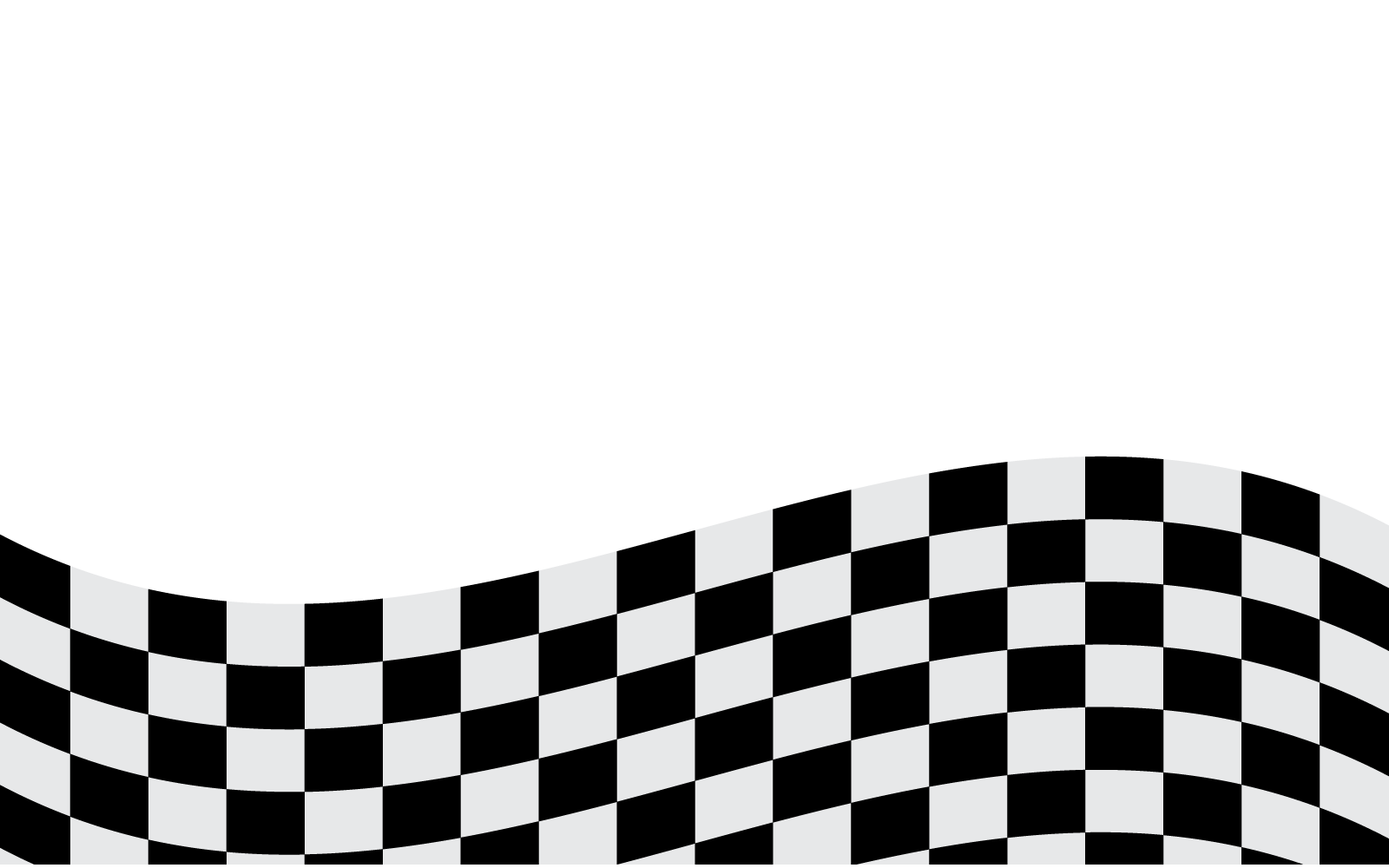 Plantilla de vector de ilustración de bandera de carrera