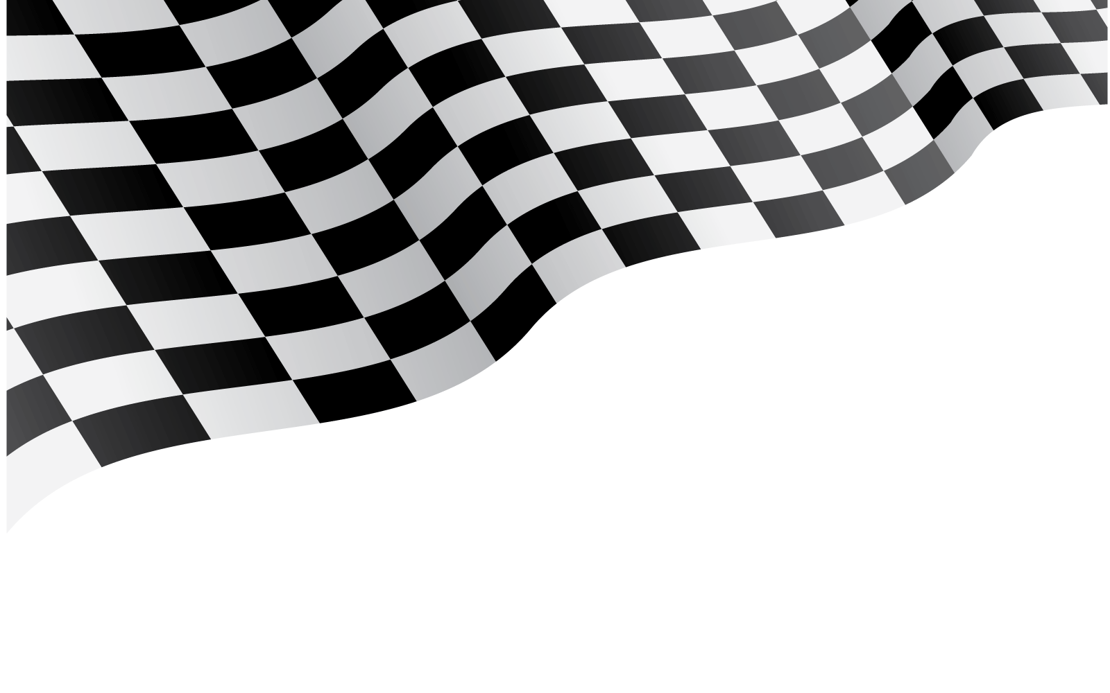 Race flag illustration design vector template