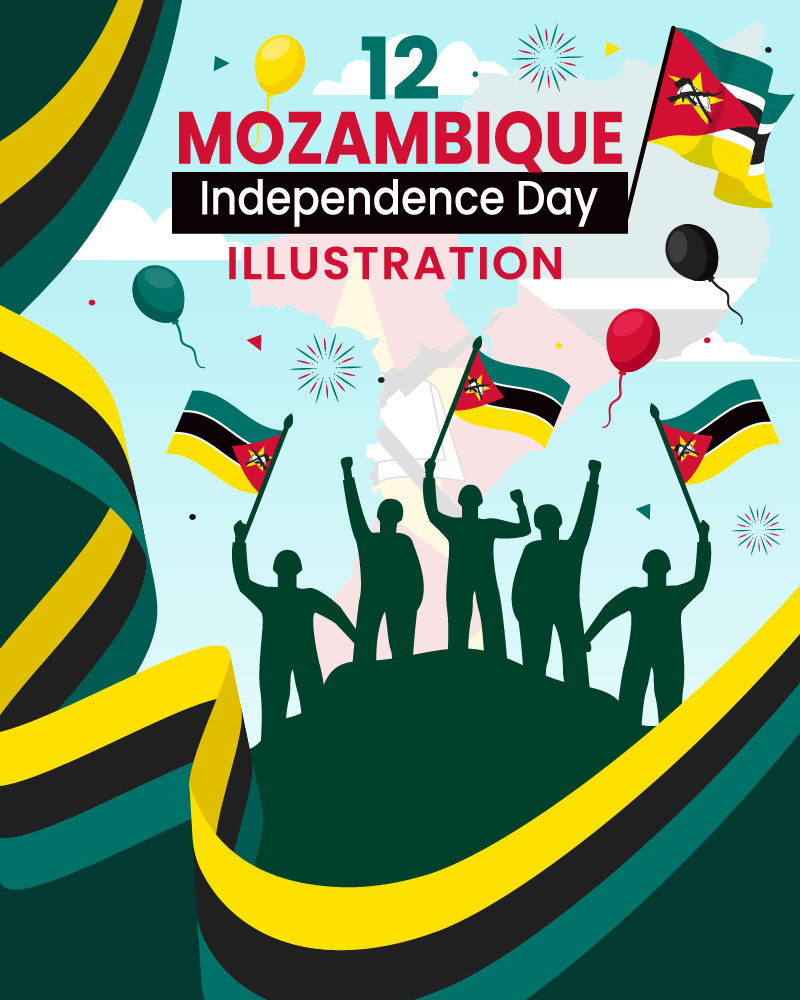 Kit Graphique #390537 Mozambique Independence Divers Modles Web - Logo template Preview