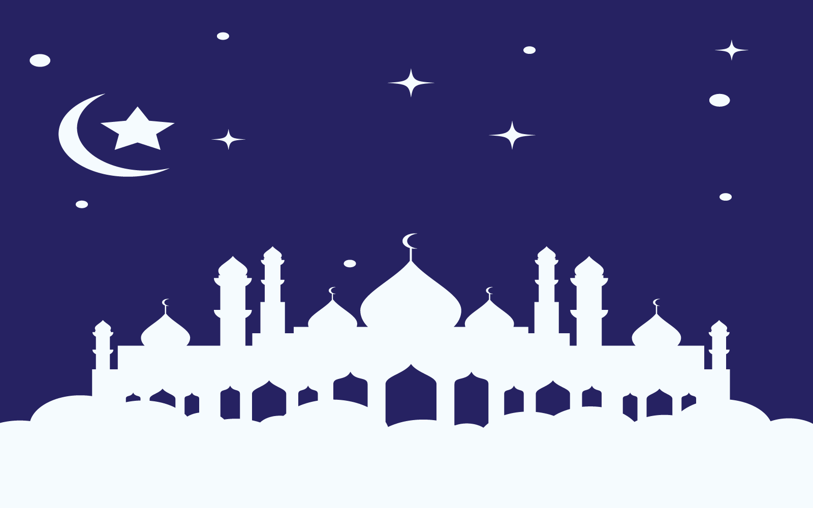 Ramadhan kareem affisch banner eller tapet design vektor mall