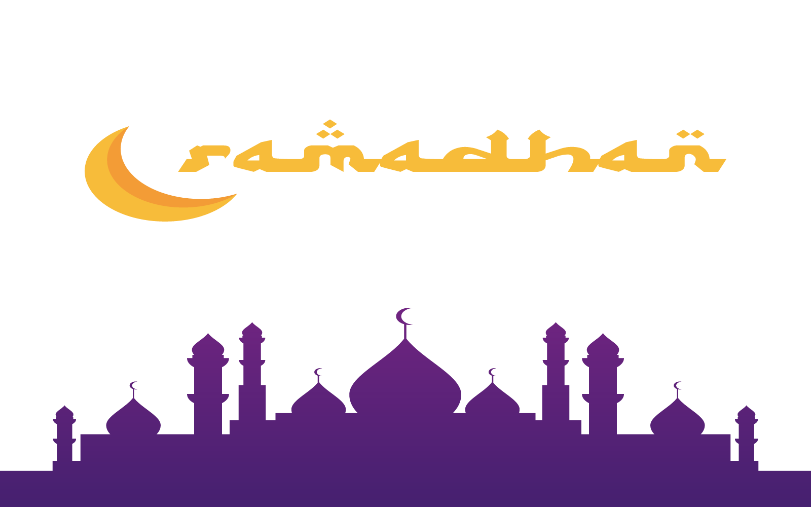 Ramadhan kareem affisch banner eller tapet design vektor