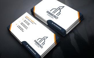 Business Card for Commercial Leasing Specialist - Visiting Card Template
