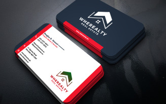 Business Card for Commercial Real Estate Expert - Visiting Card